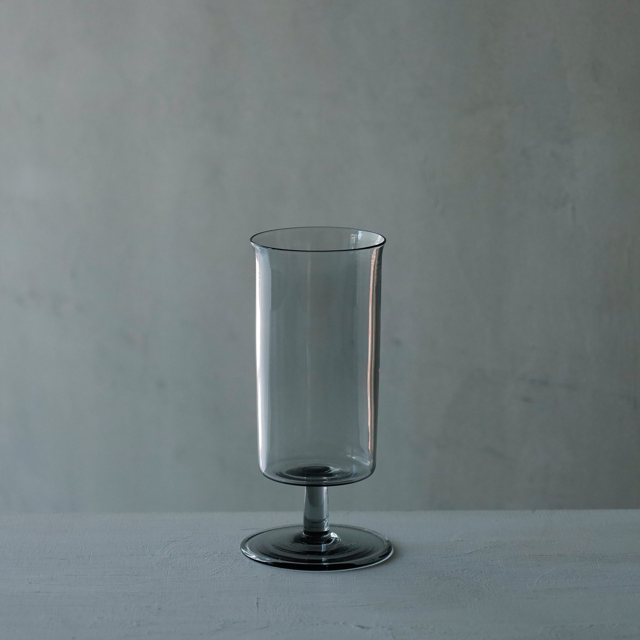 ●26-TE-11 Iced Coffee Glass GRAY