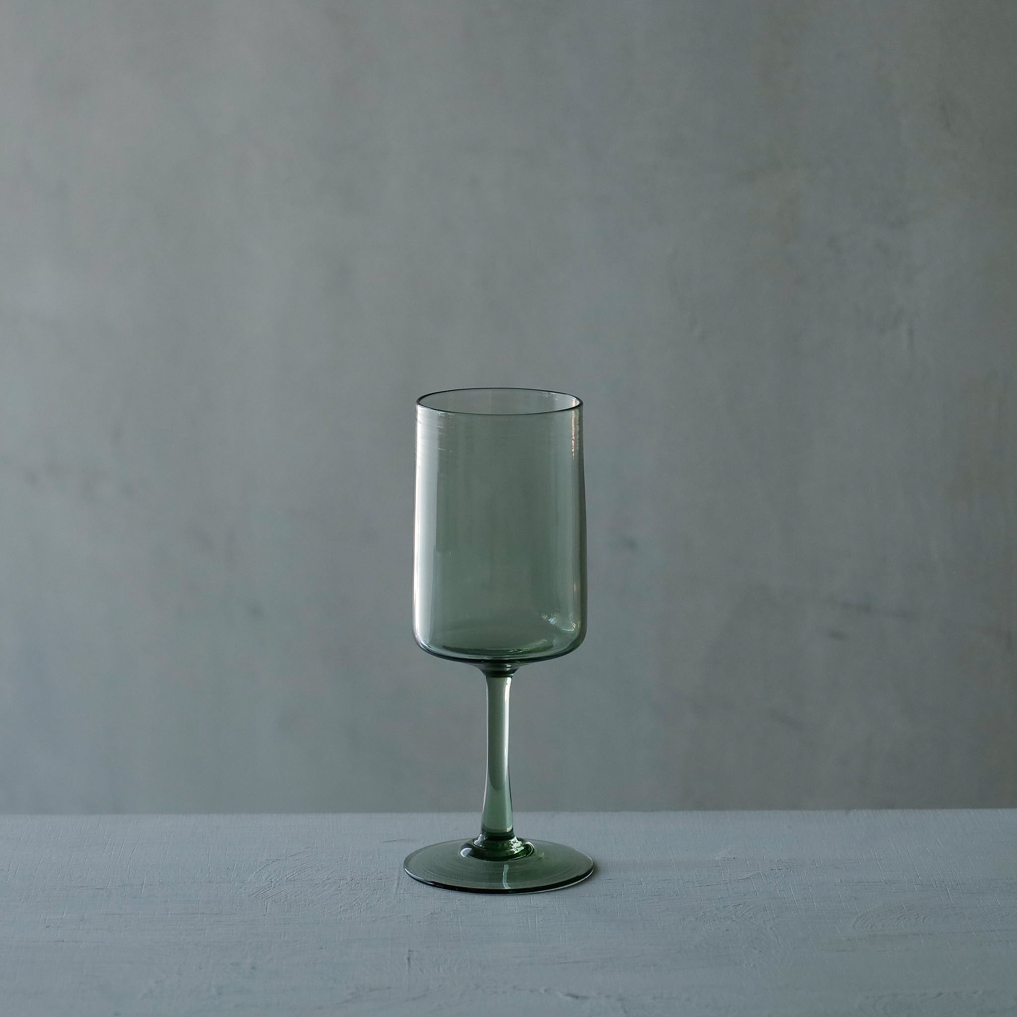 ●26-TE-128 Bistro Glass MOSS GREEN