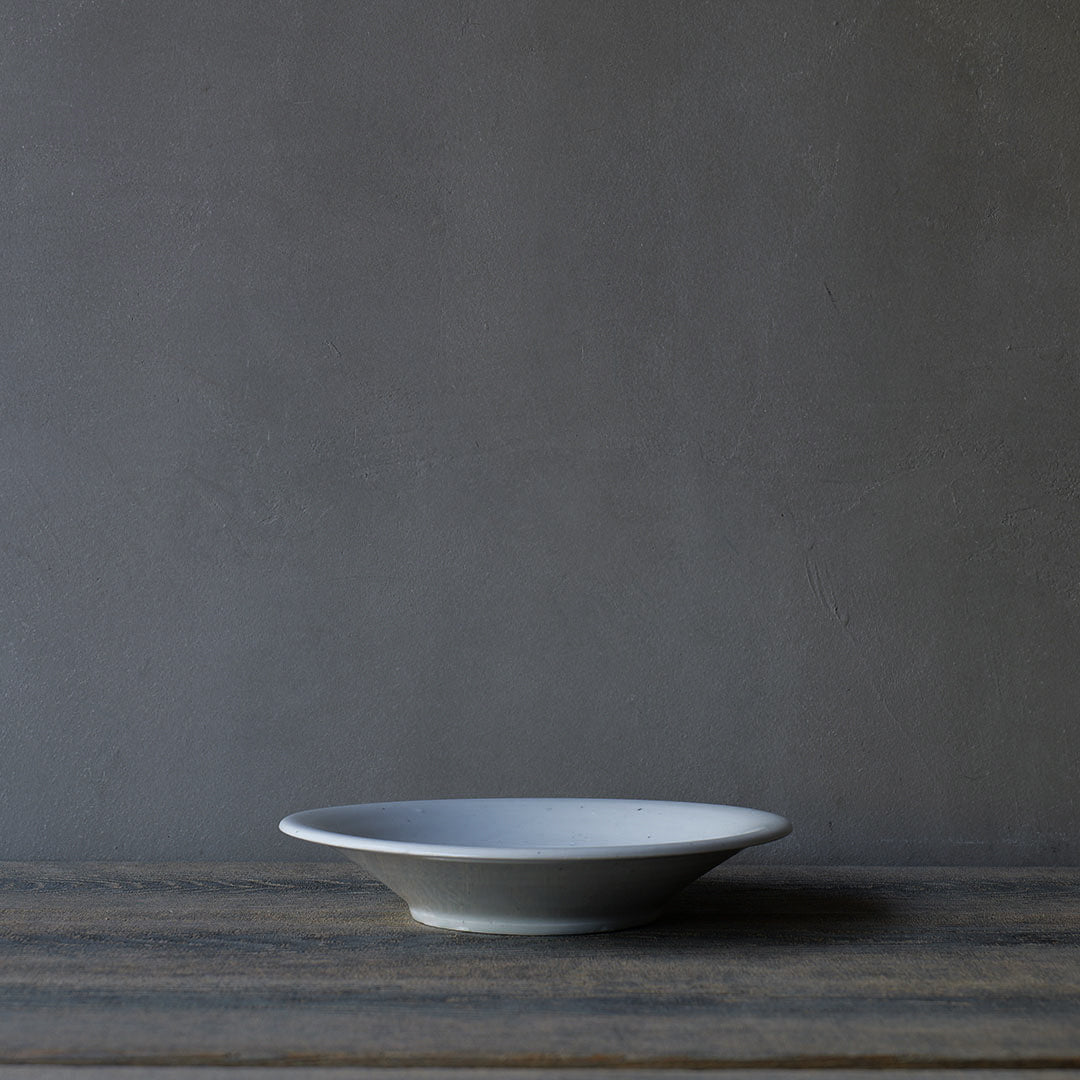 ●24-TS 21 白磁 6.5寸リム皿