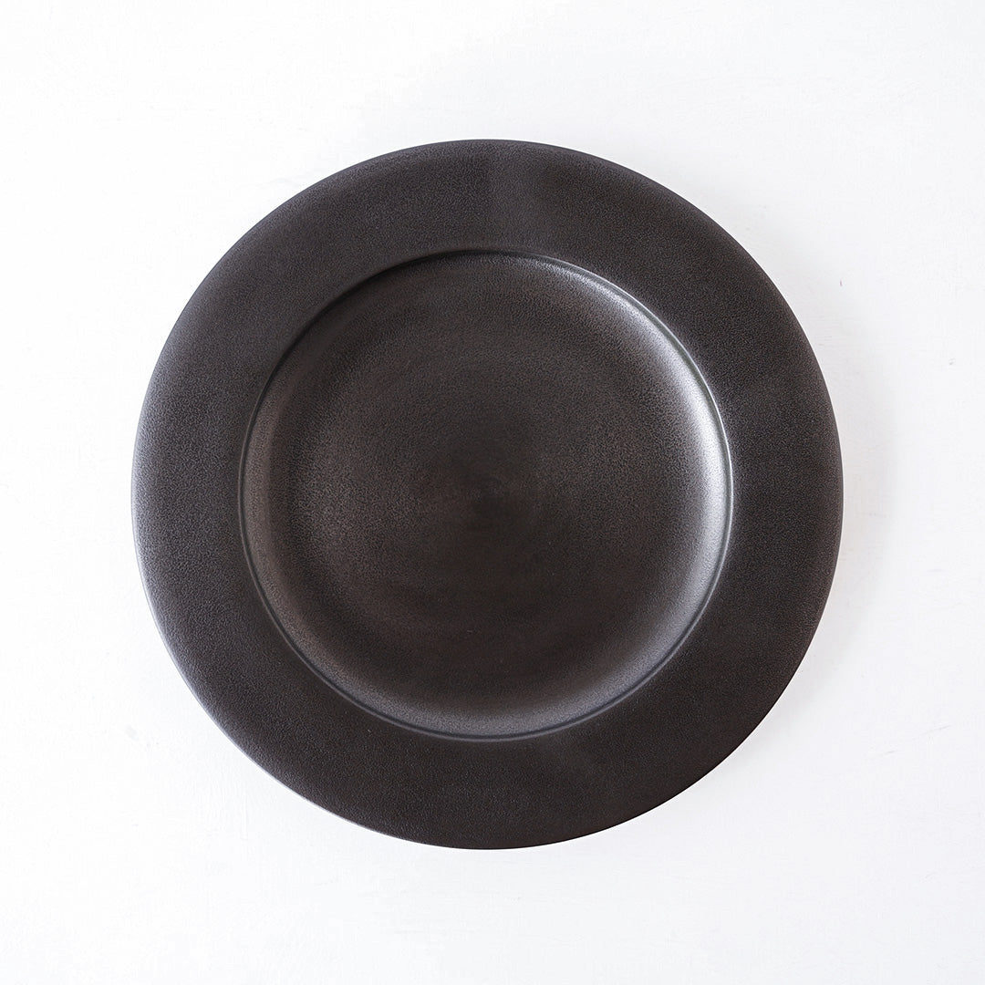 Akito Akagi Dinner Plate Black