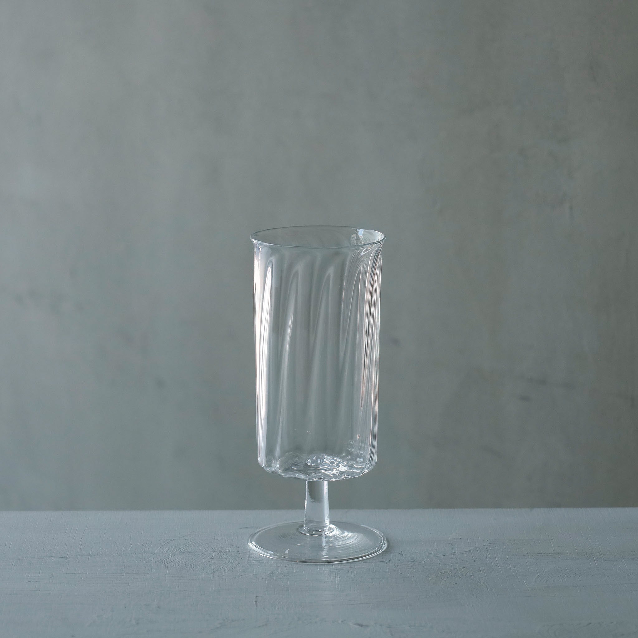 ●26-TE-9 Iced Coffee Glass CLEAR