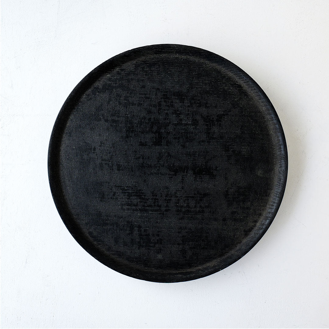 Fuyou Round Tray 300 Black