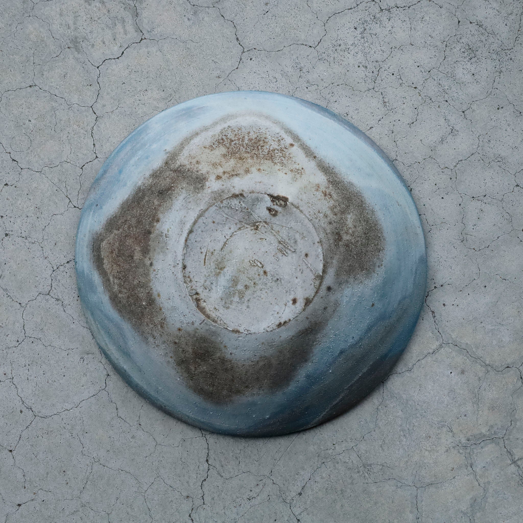 Etsuji Noguchi / White Rust, Large Bowl A
