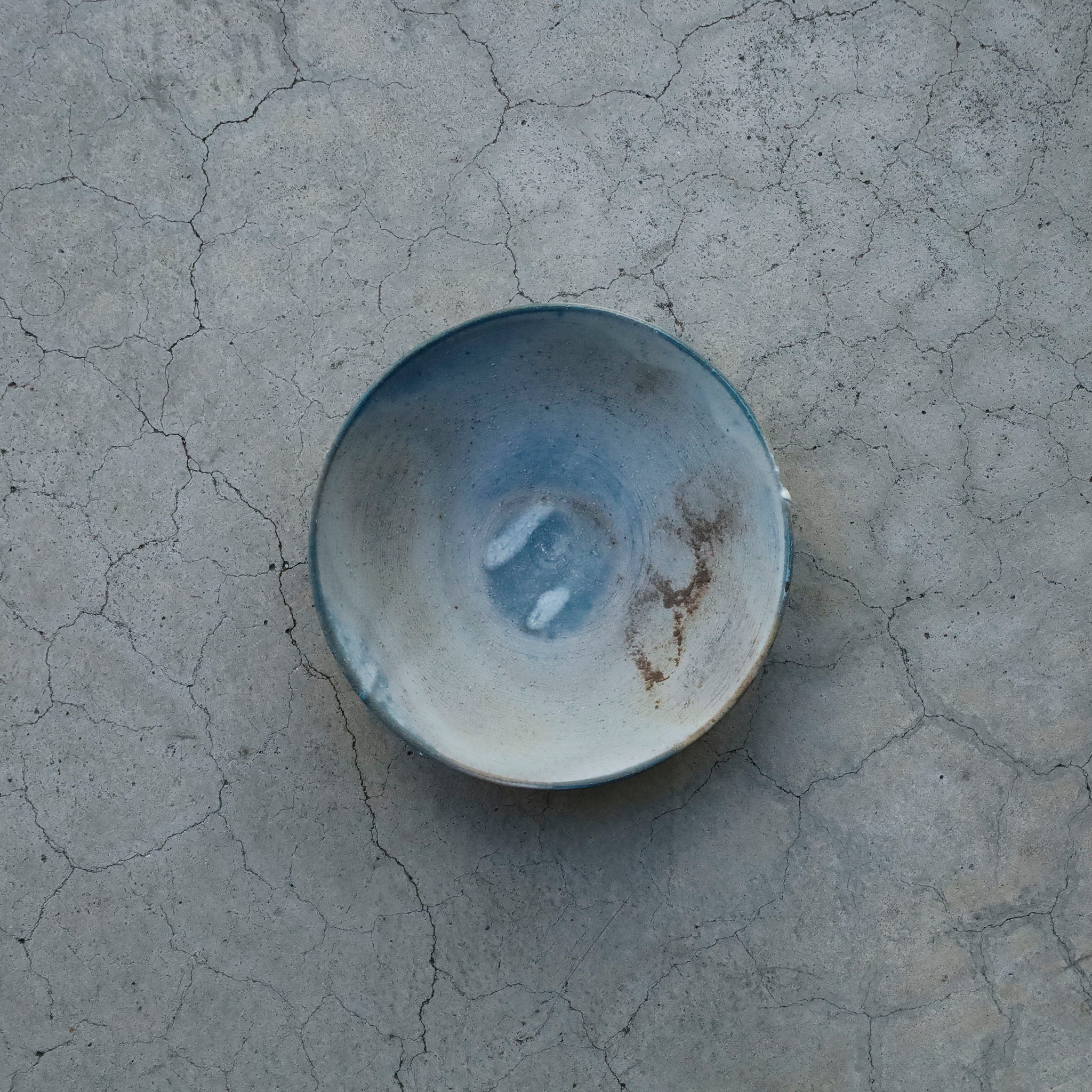 Etsuji Noguchi / White Rust, Small Bowl J