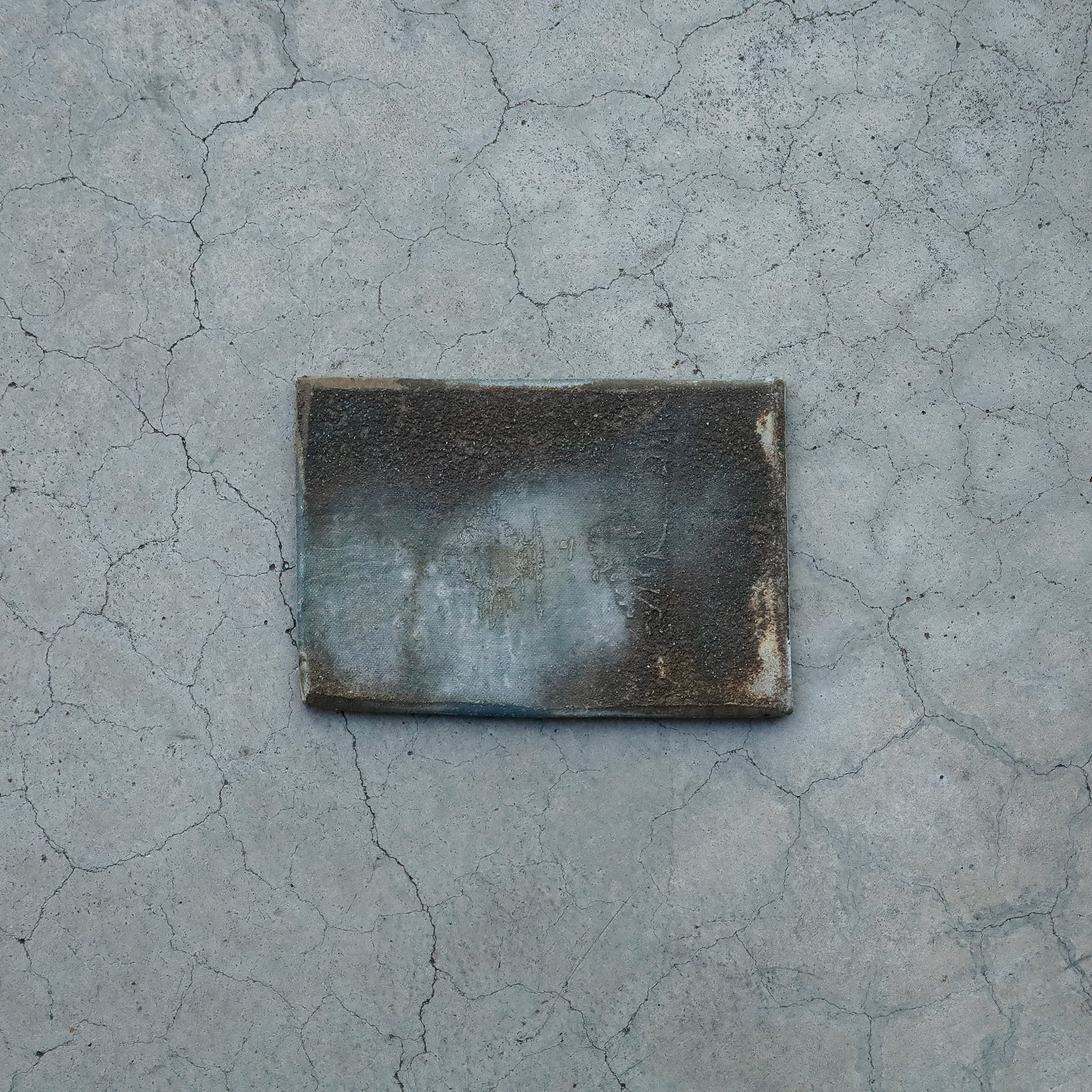 Etsuji Noguchi / White Rust, Rectangular Plate F