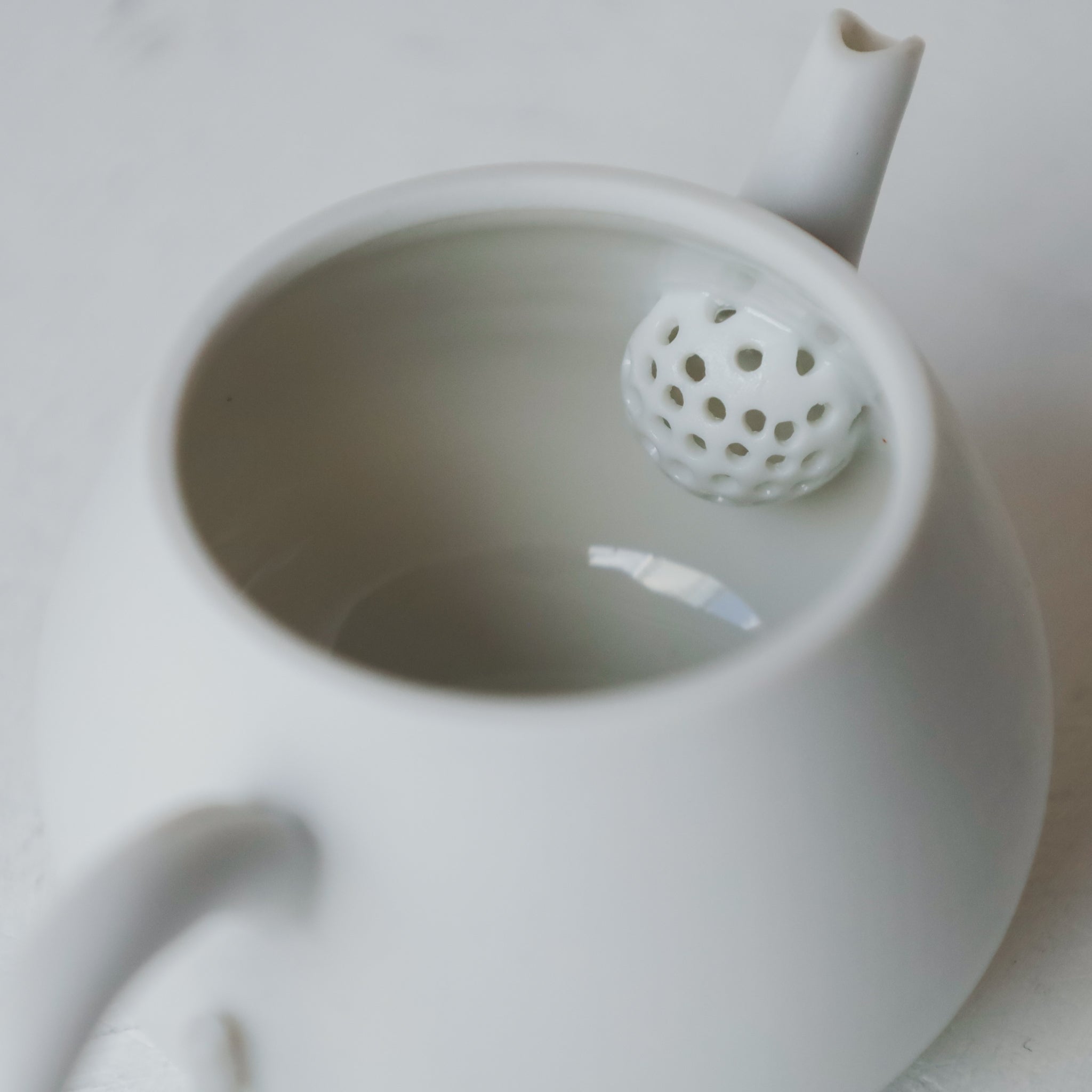 Yuichi Murakami Eggshell Teapot - Fruit shape