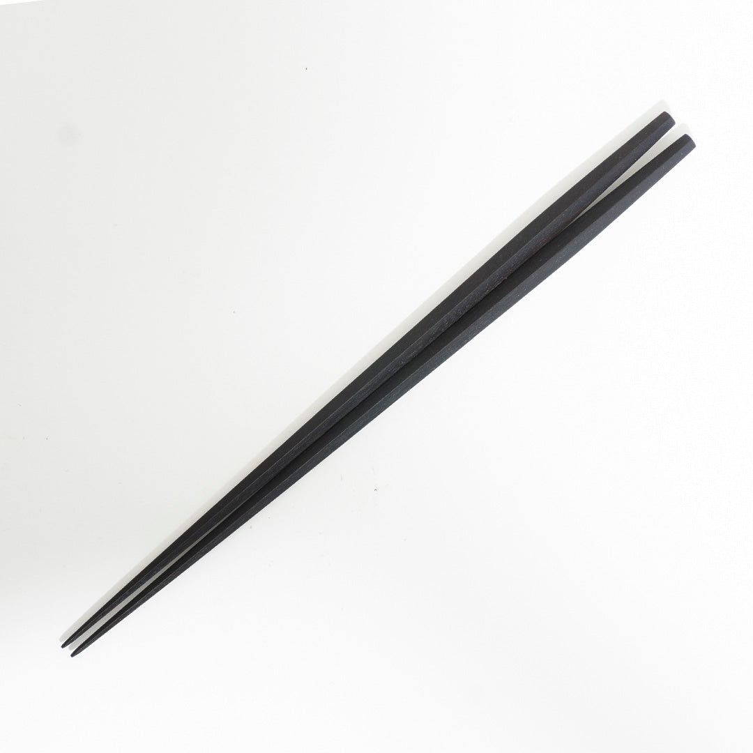 ◆Daikokuya Rikyu Ebony Chopsticks – Pentagon (Gift Set of 2)