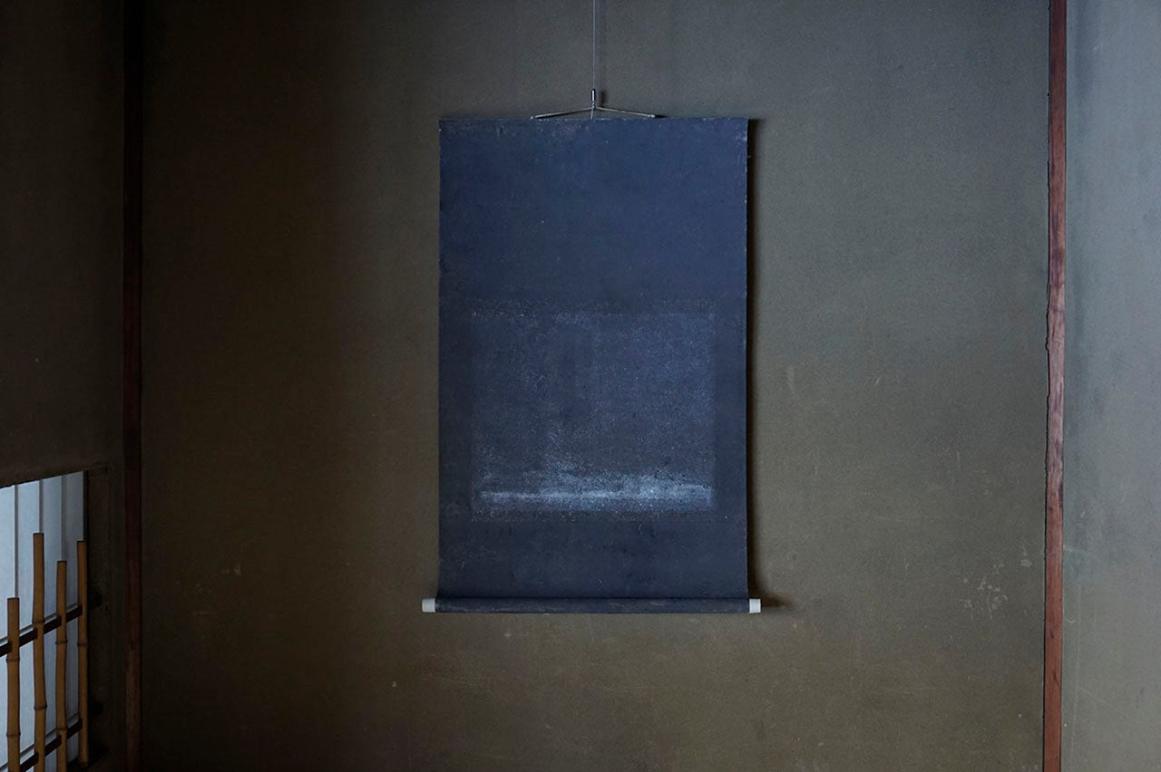 ハタノワタル 窓からの風景 掛軸TW-13