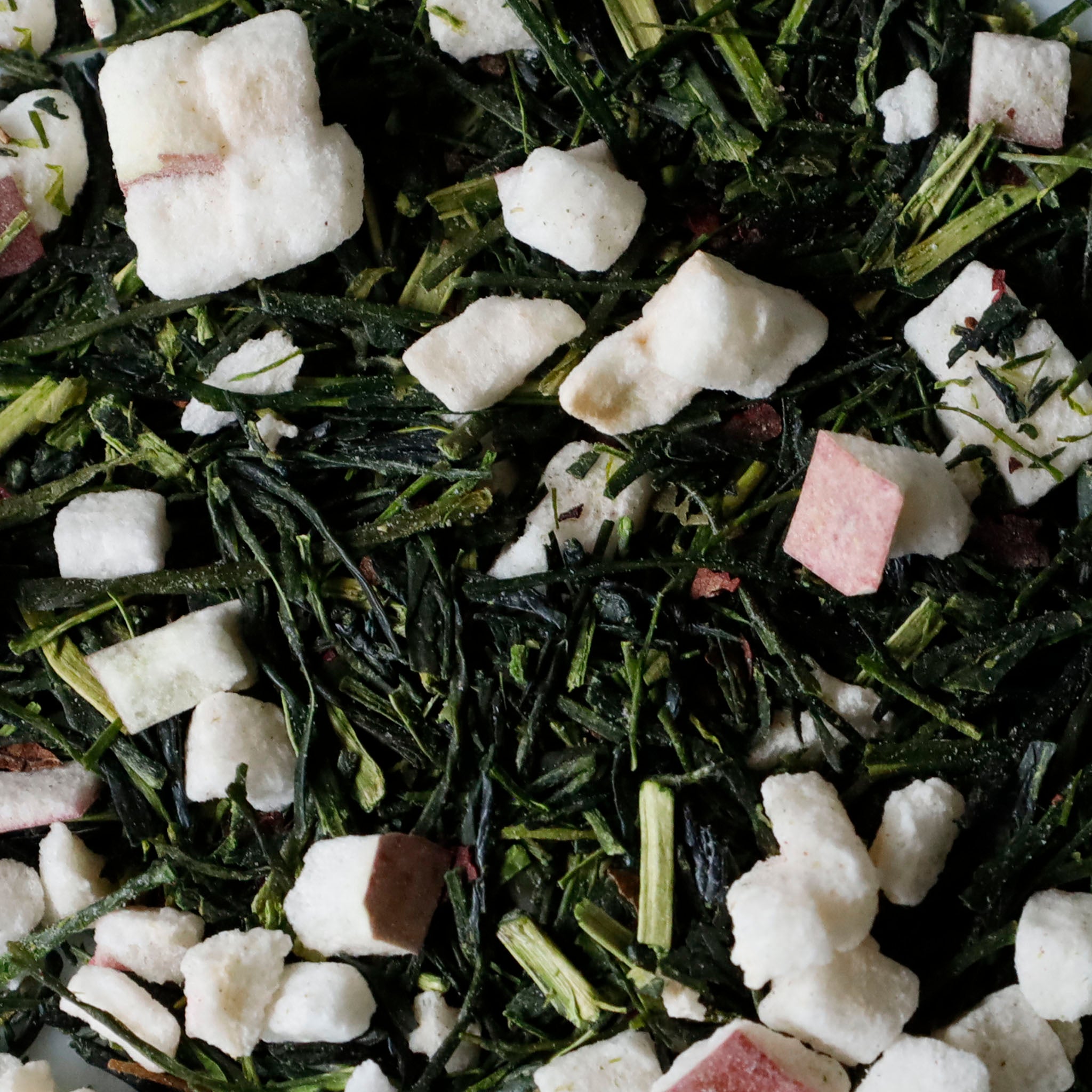 万 林檎と葡萄葉の白折茶