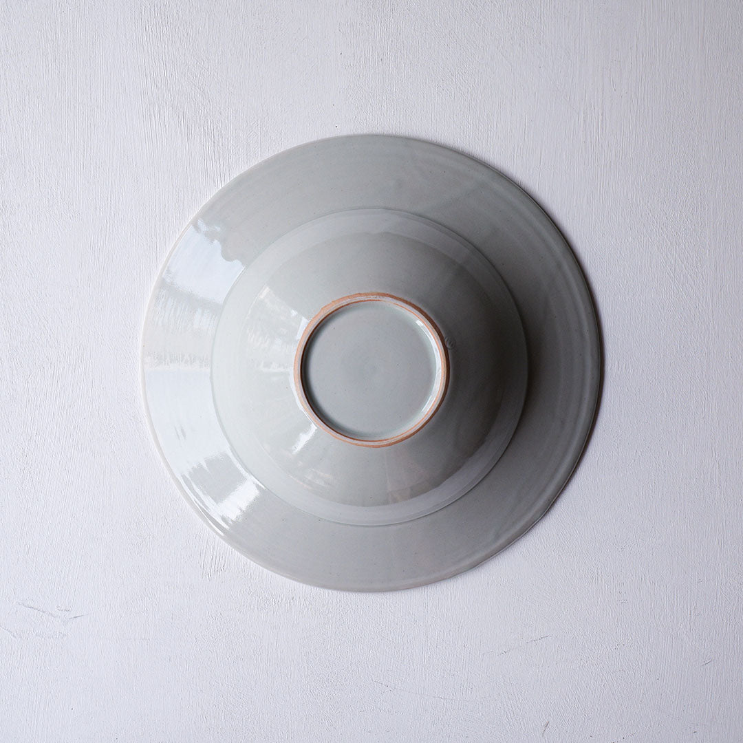 Miyuki Koizumi Rim Bowl White 24cm