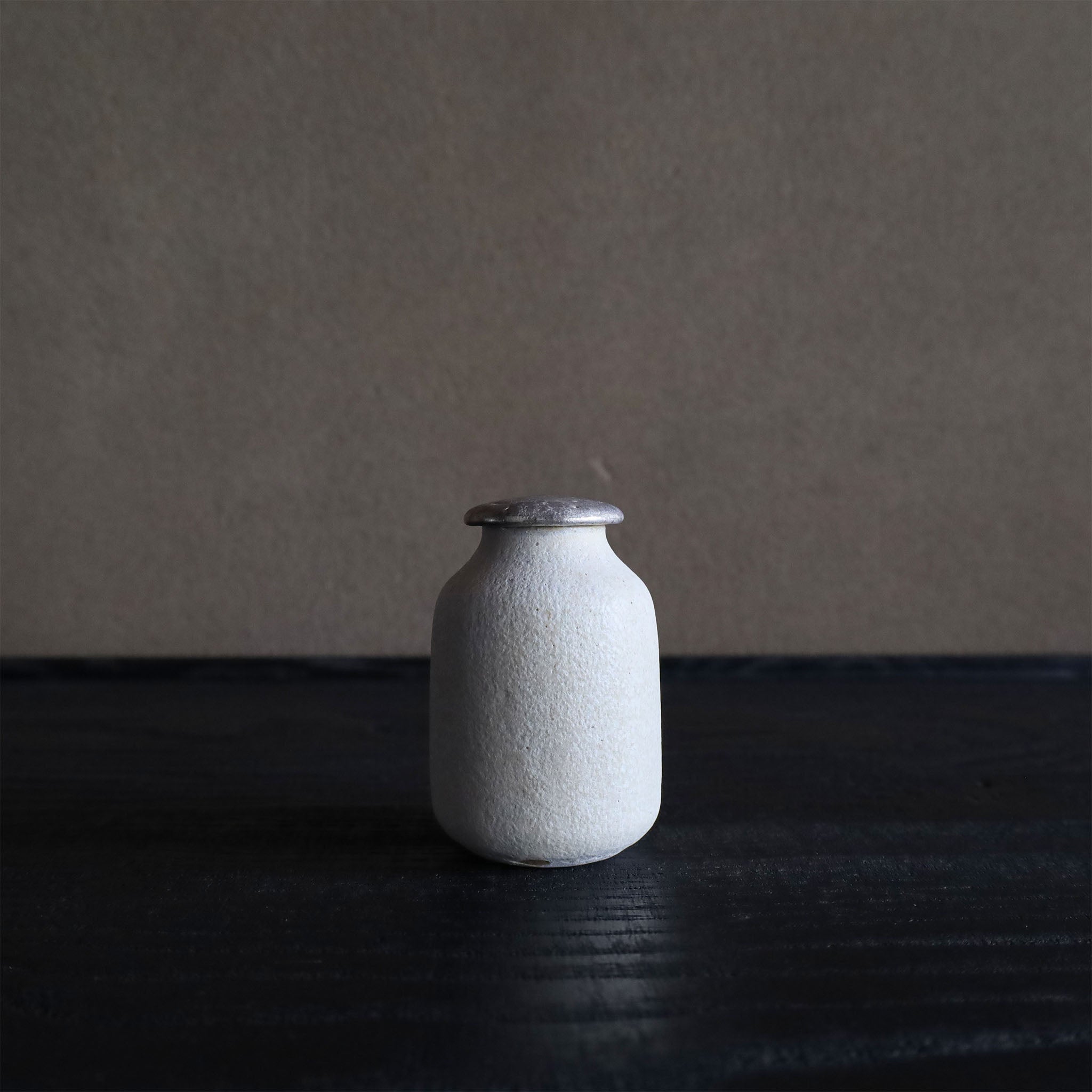 船串篤司 茶入れ(黄)