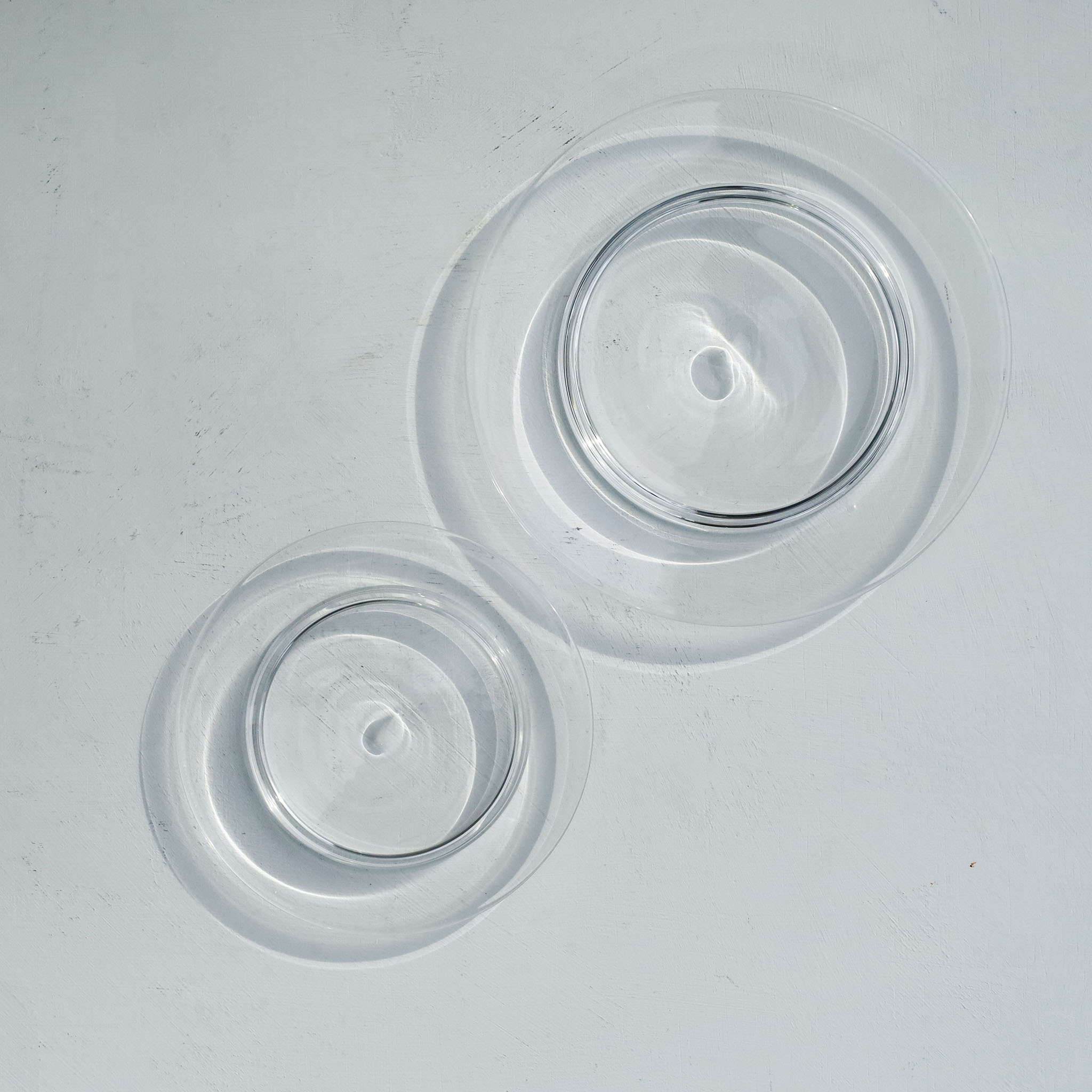 ●26-TE-57 Kodai Rim Plate (Footed Rim Plate) CLEAR