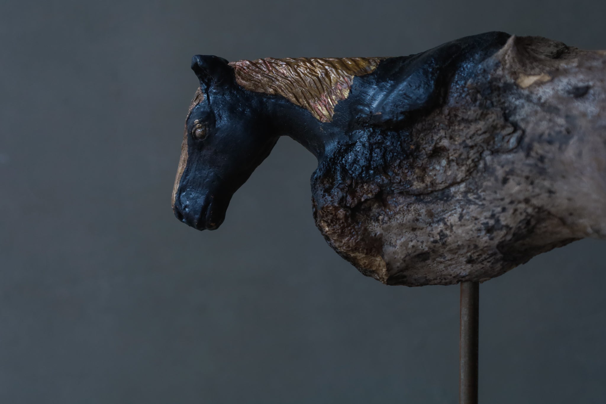 Norihisa Mizuta / Brass and Driftwood Horse D