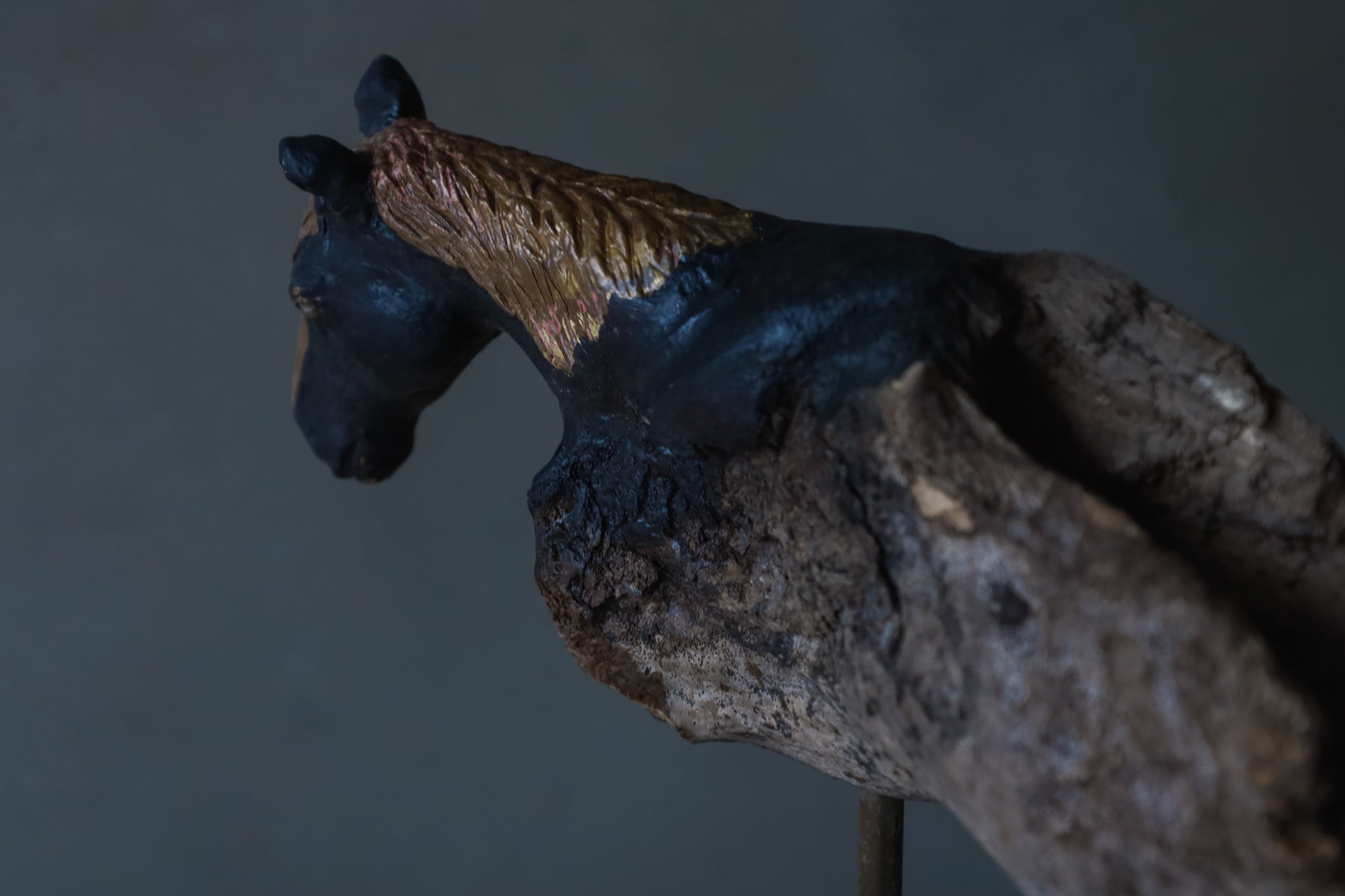 Norihisa Mizuta / Brass and Driftwood Horse D