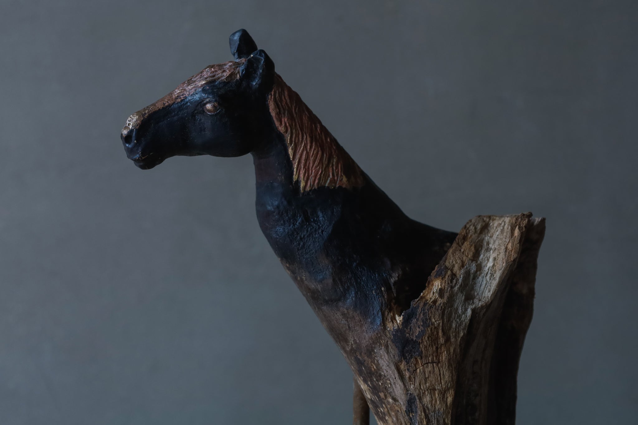 Norihisa Mizuta / Brass and Driftwood Horse E