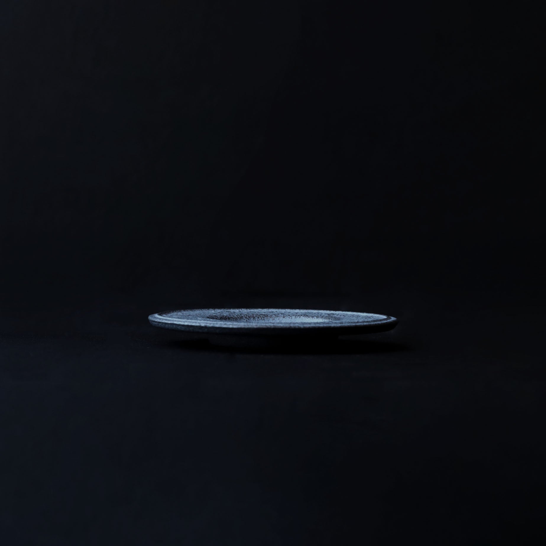 空間鋳造 茶托 Set 2pcs Ice Blue(紙箱仕様)