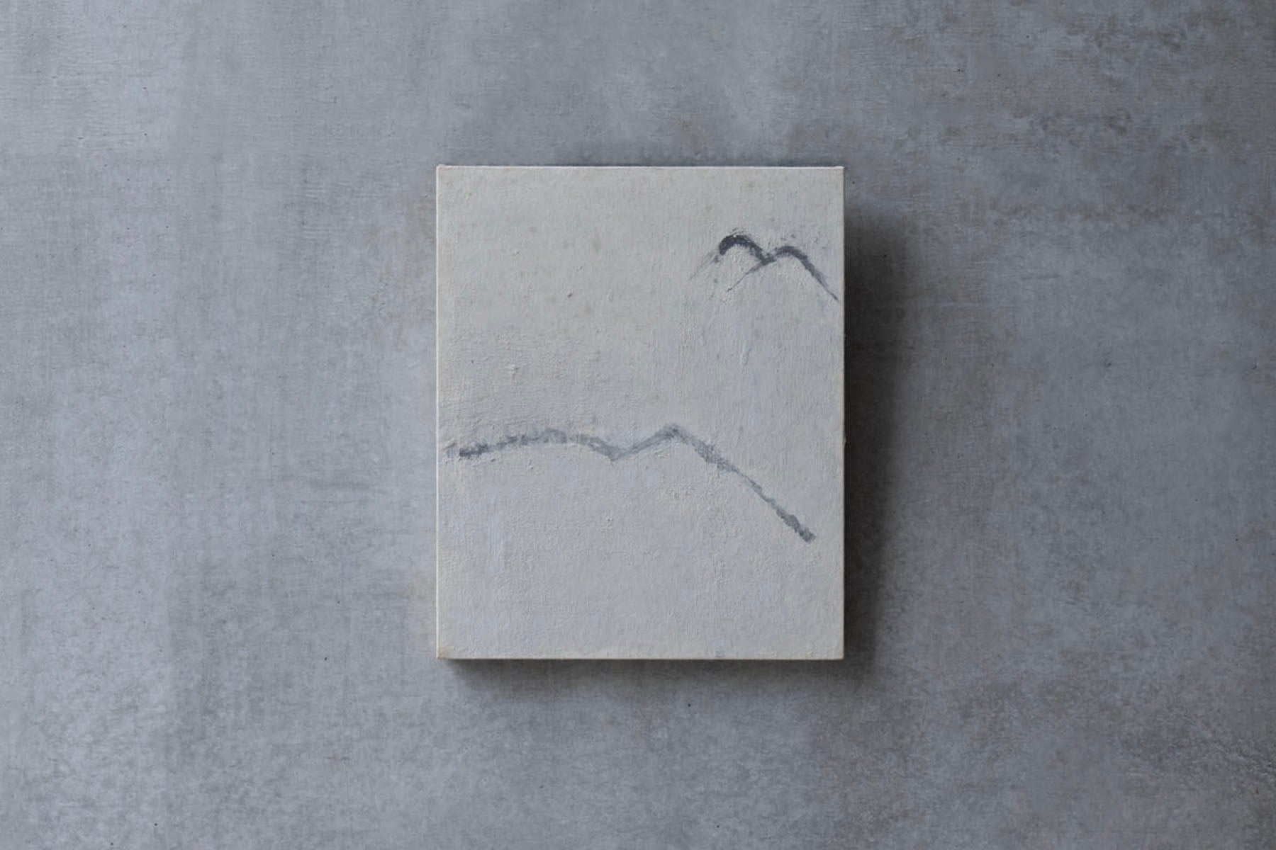 ハタノワタル 窓からの風景「山」10号 CVYABB