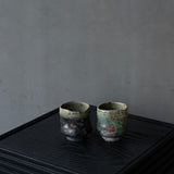 25-10S 陶器工房壹 灰釉徳利セット