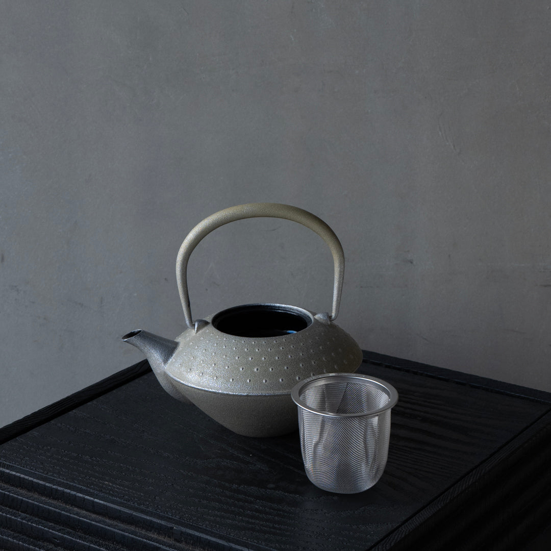 25-10S 空間鋳造 急須 A-Daiya Greige