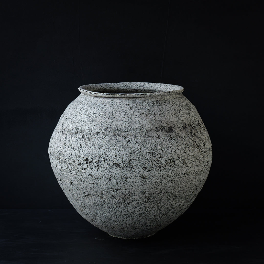 中根楽 罅 大壺
