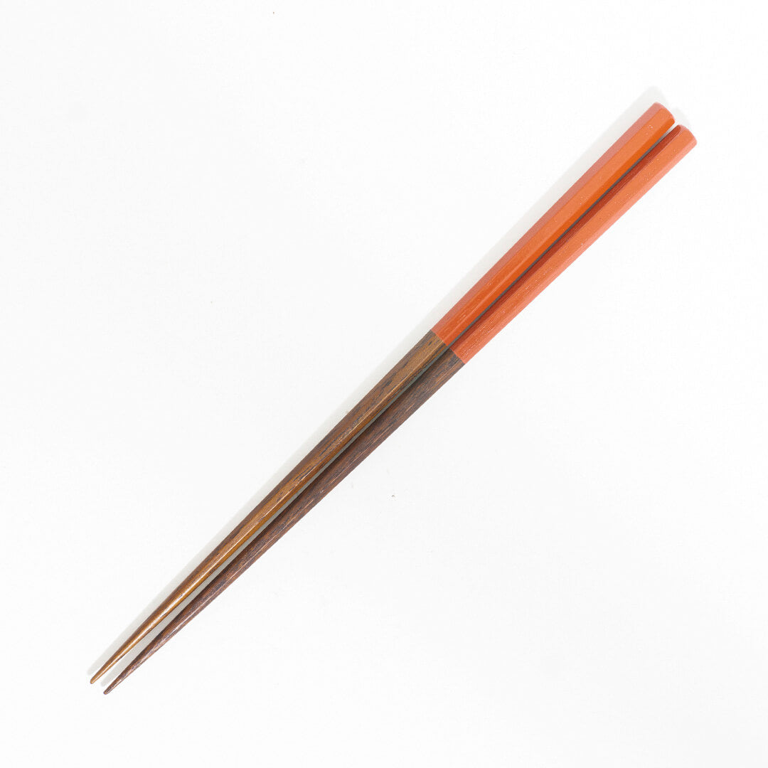 Daikokuya Octagonal Urushi Red Lacquer Coated short