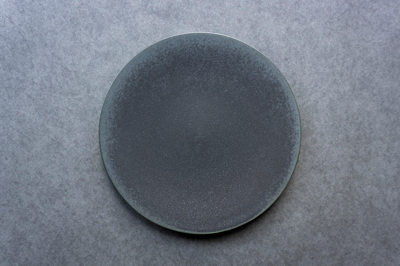 安藤由香 8寸皿 フラットリム なし NV