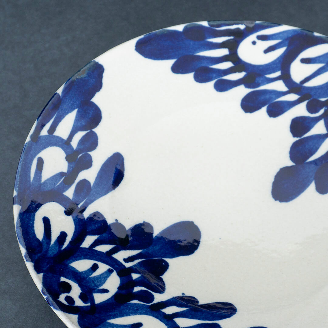 Toubou Makiya 21cm Plate Arabesque