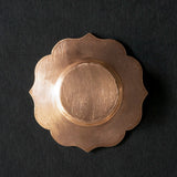 Yuichi Takemata 茶托 輪花/銅