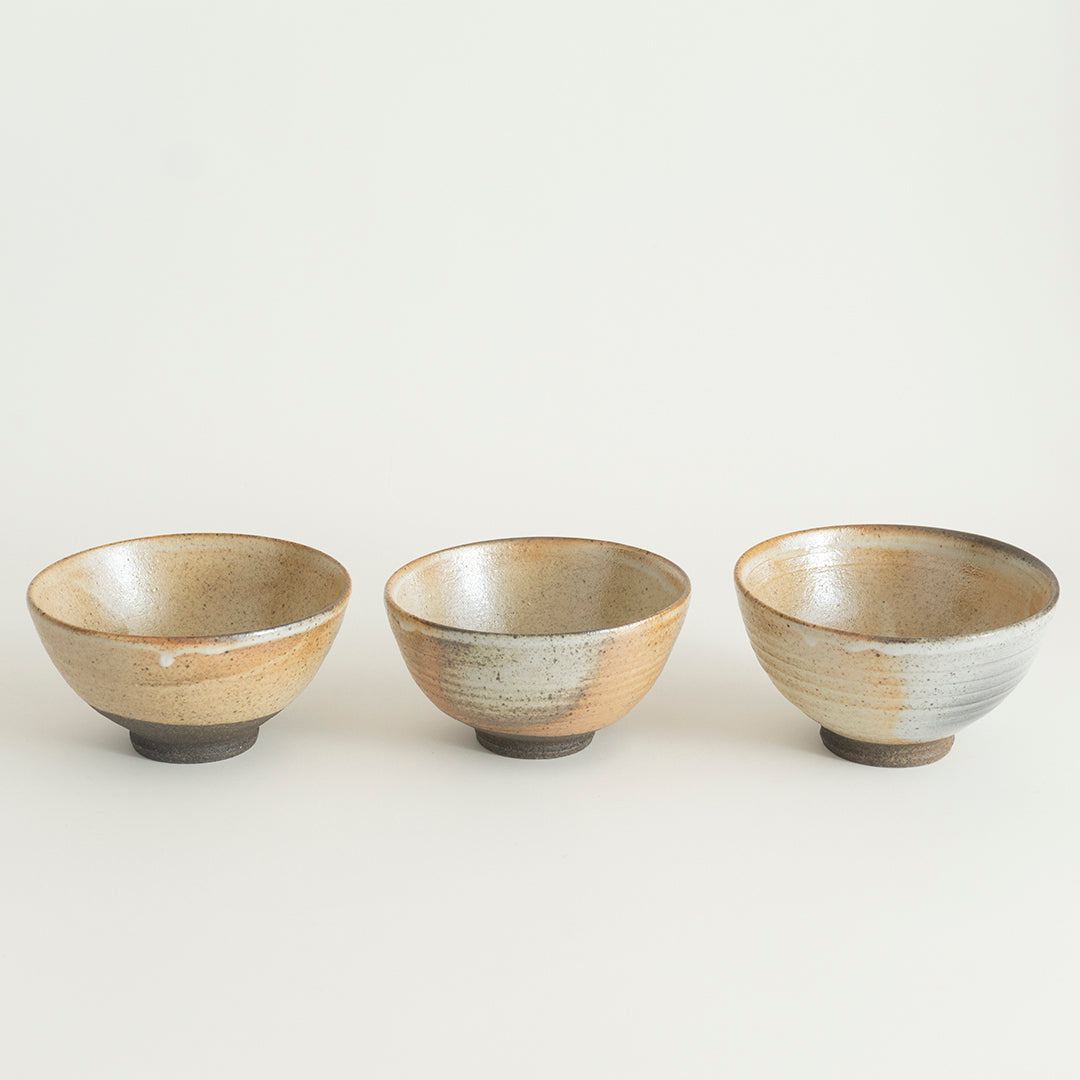 Yukiko Kiln Rice Bowl Choseki Glaze