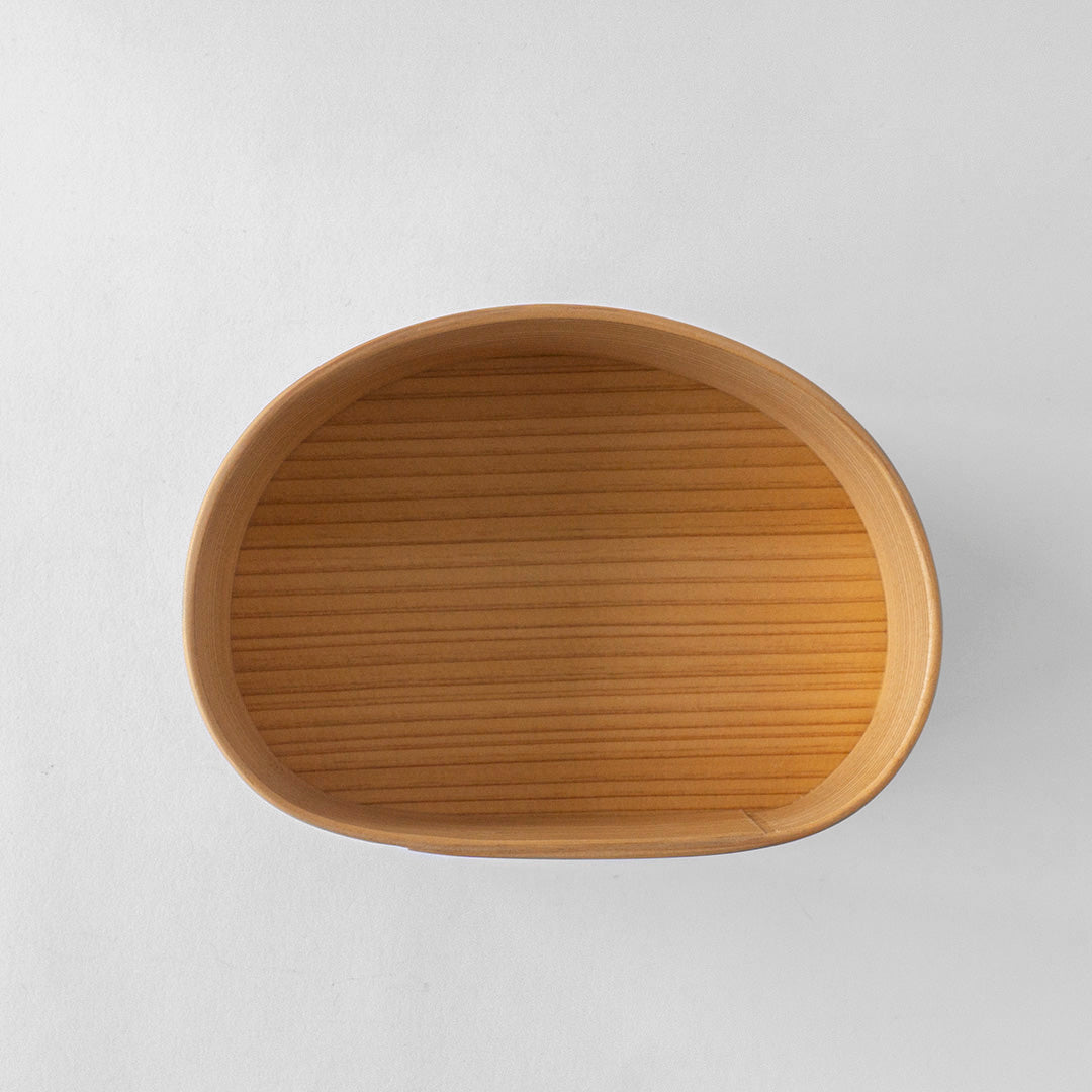 Ryobian - Oval "Magewappa" Lunch Box (2-tier)