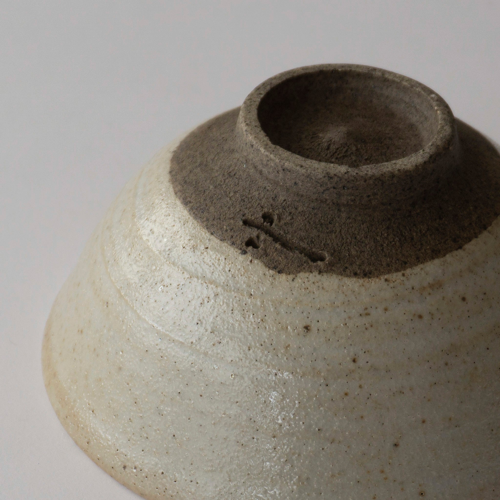 Yukiko Kiln Rice Bowl Choseki Glaze