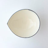 中里花子 Almond Bowl M ブルー皮鯨