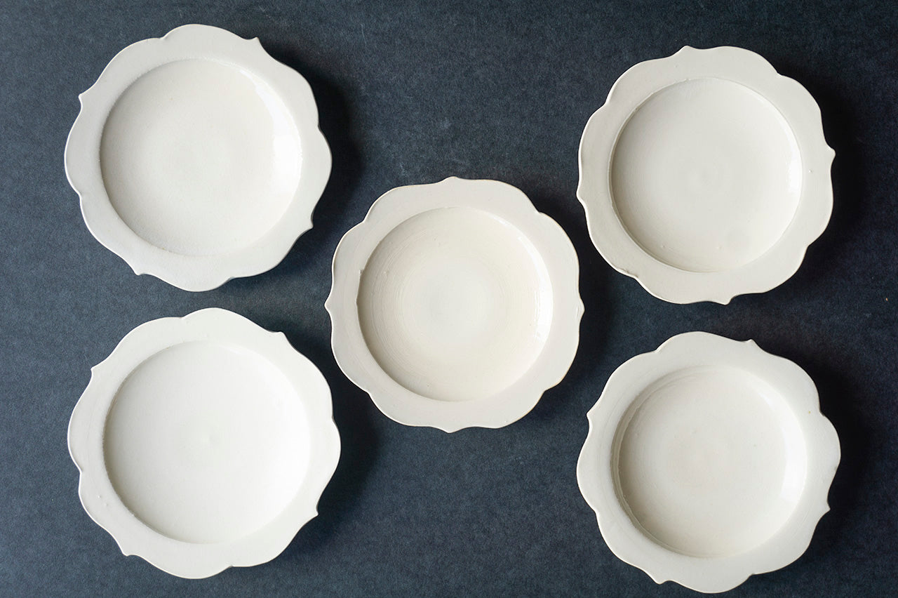 Chakra Plate S White