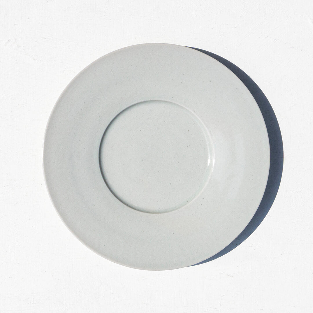 Miyuki Koizumi 18cm Wide Rim Plate White