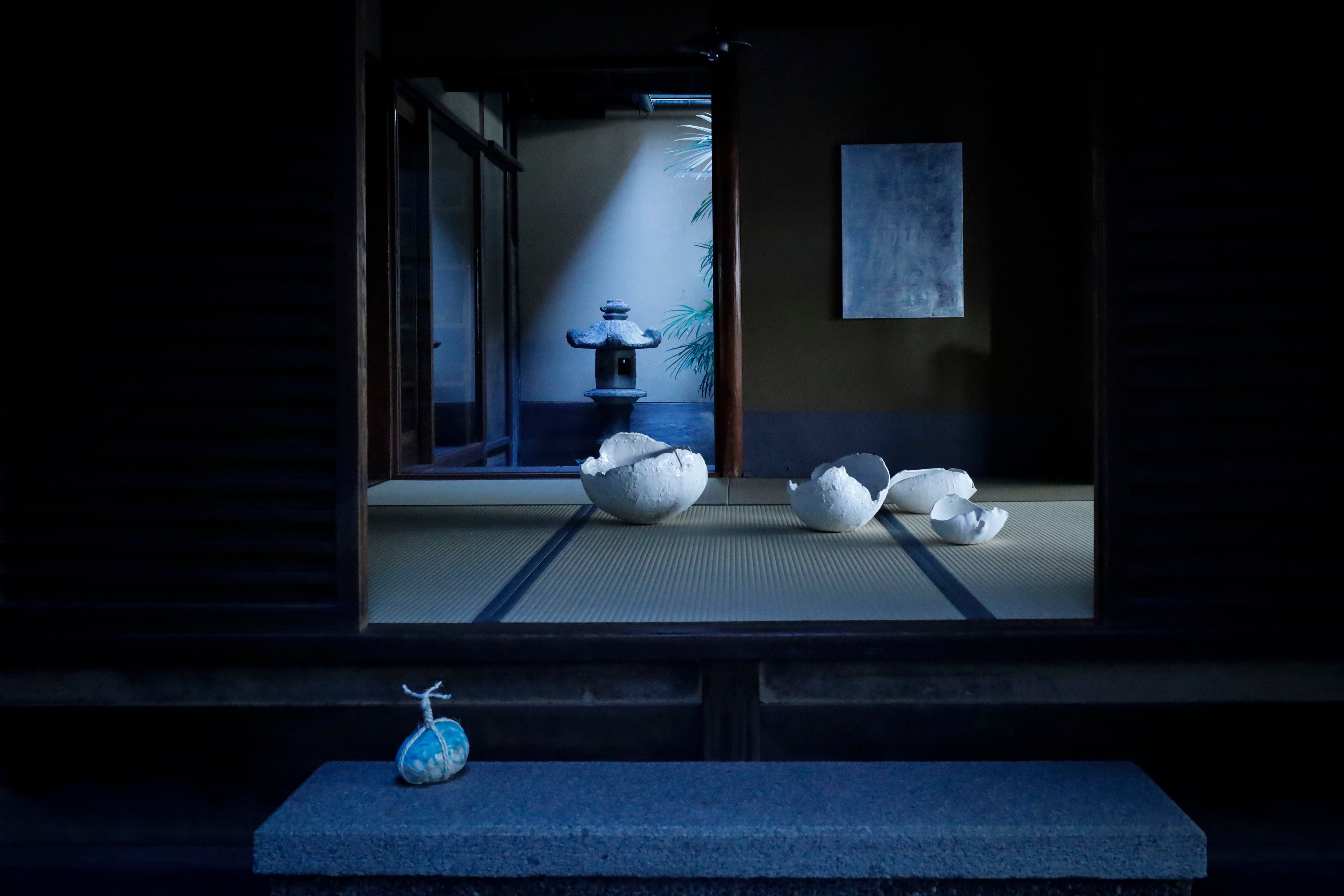 Online Exhibition<br>池田優子 × 雨跡/AMART 「小さな海 - 凪 -」