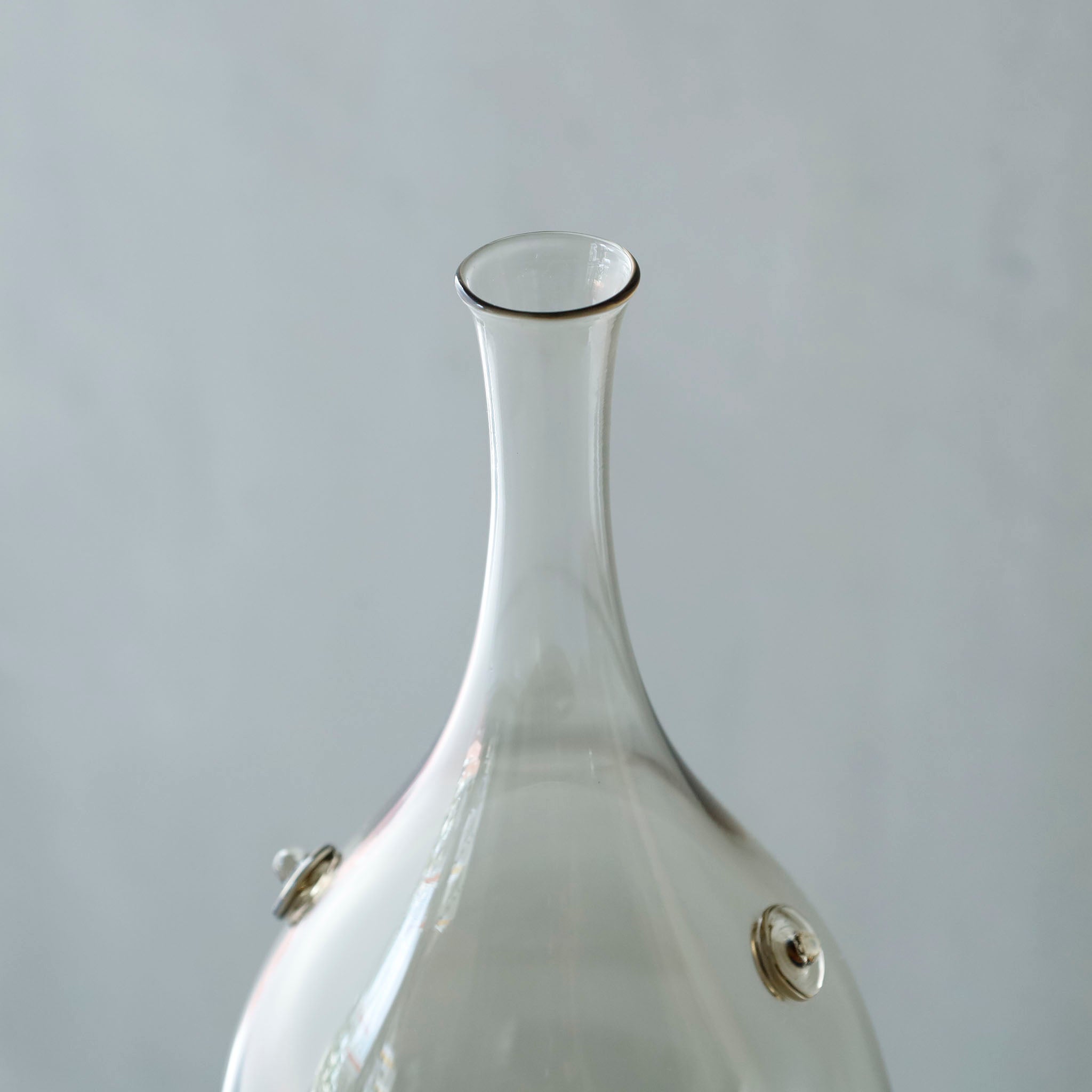 ●26-TE-104 Mimitsuki Bottle (Bottle with Handles) AMBER