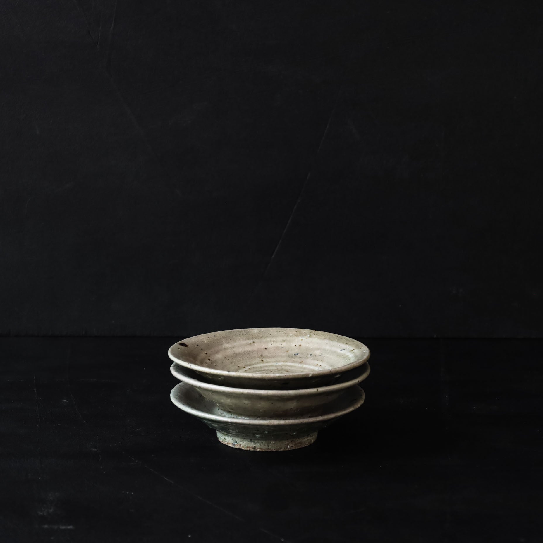 26-OM-11 Hakeme (Brushstroke) Mame-zara / Small Dish