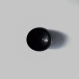 ●25-YT134 黒唐津 筒茶碗