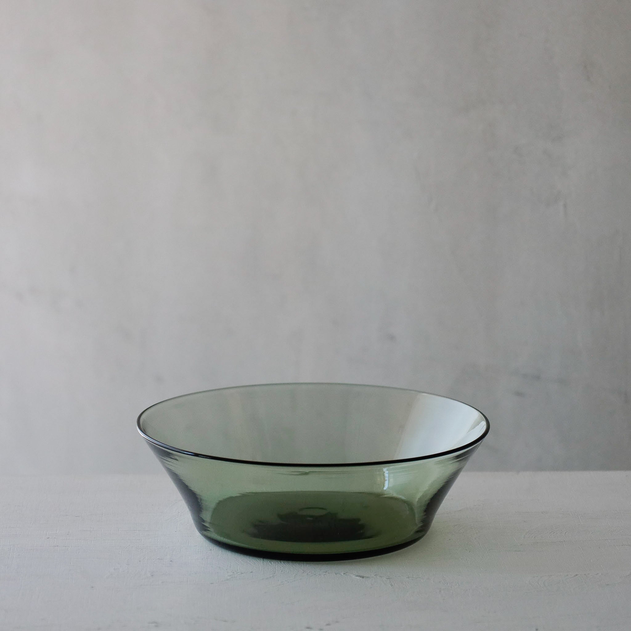 ●26-TE-140 Flat Bowl MOSS GREEN