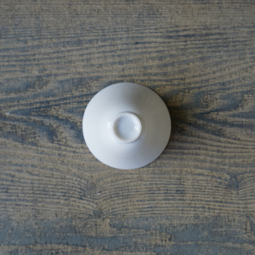 Yuichi Murakami White Porcelain Teacup for Chinese Tea