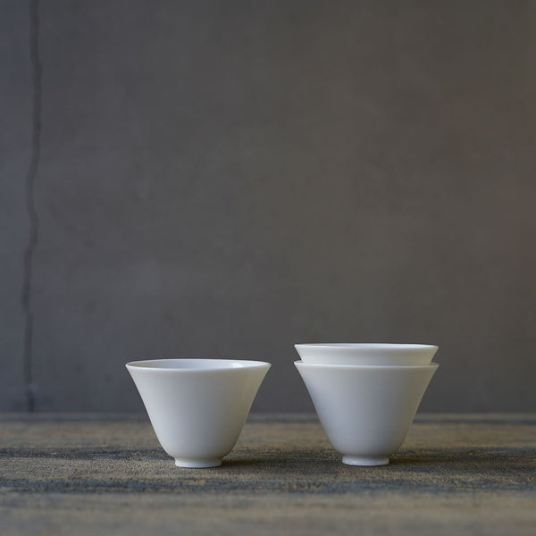 村上雄一 YM 茶杯 白磁