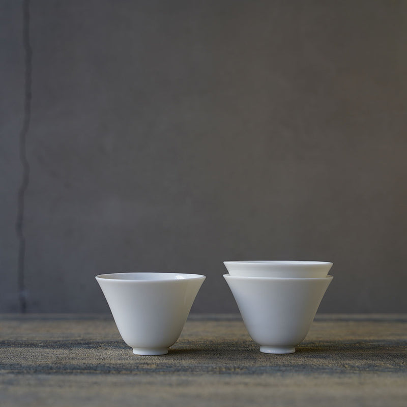 村上雄一 YM 茶杯 白磁