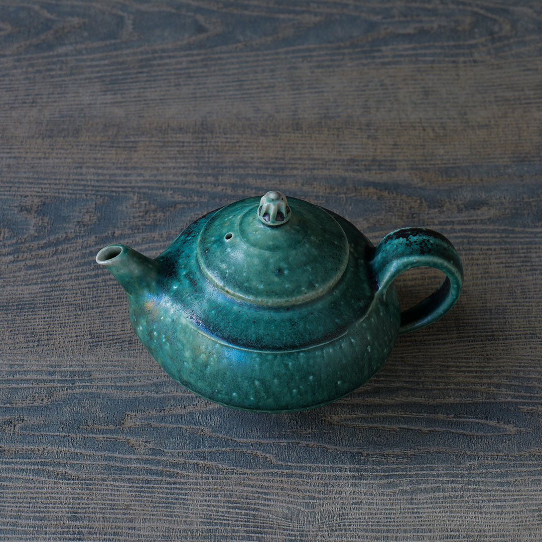 ●24-MS 40 織部釉 POT