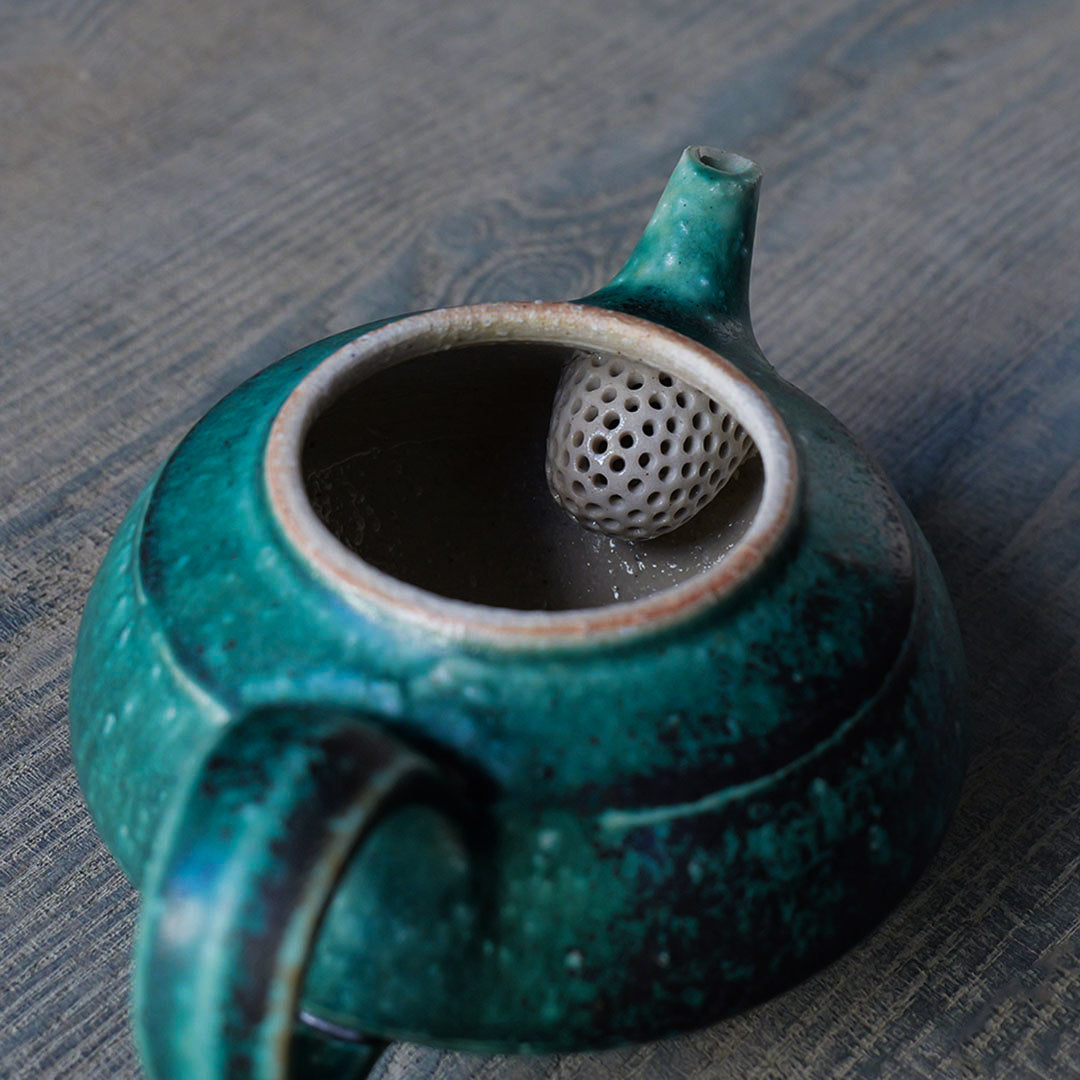 ●24-MS 40 織部釉 POT