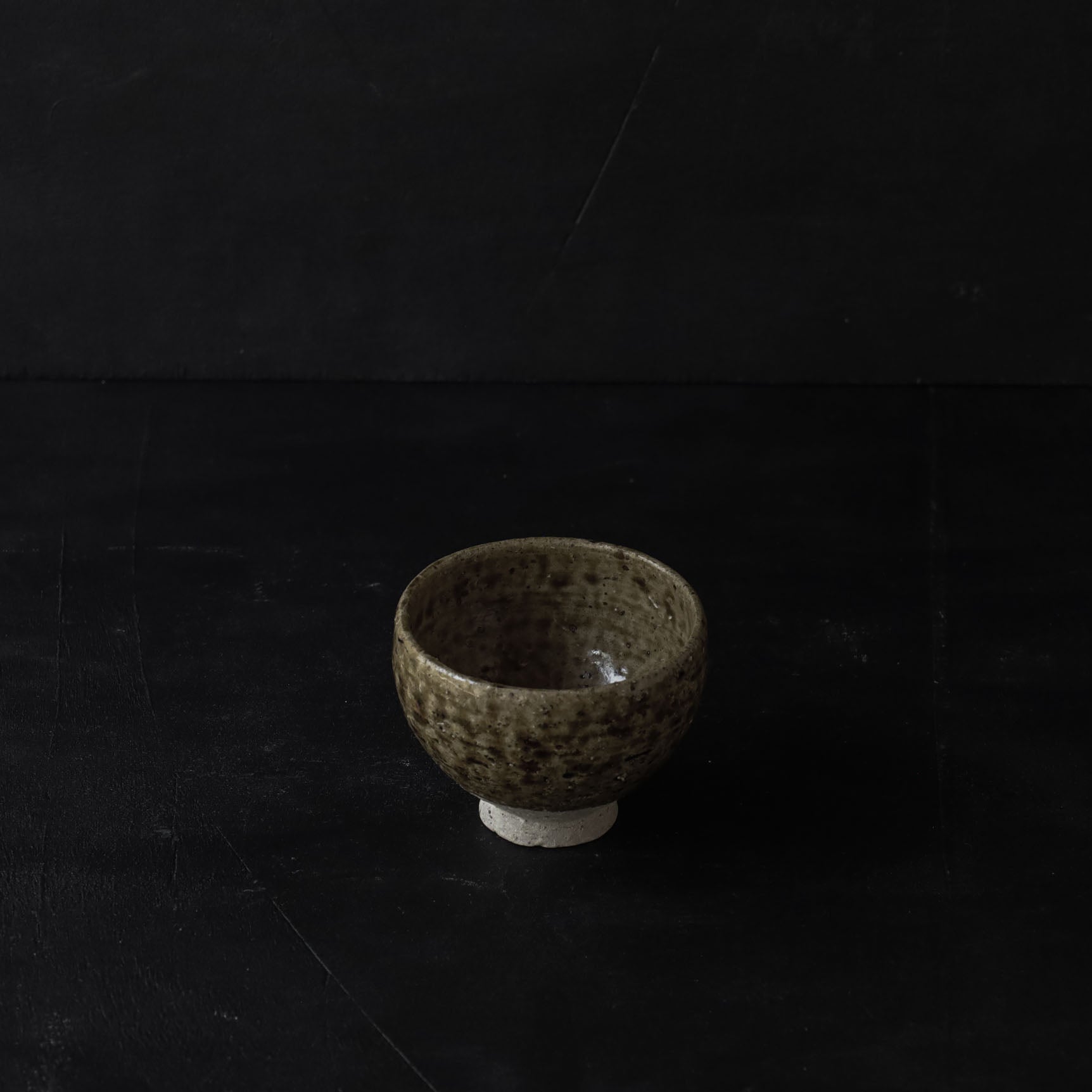 26-OM-45 Banyan Ash Yunomi (Teacup) Wide Rim