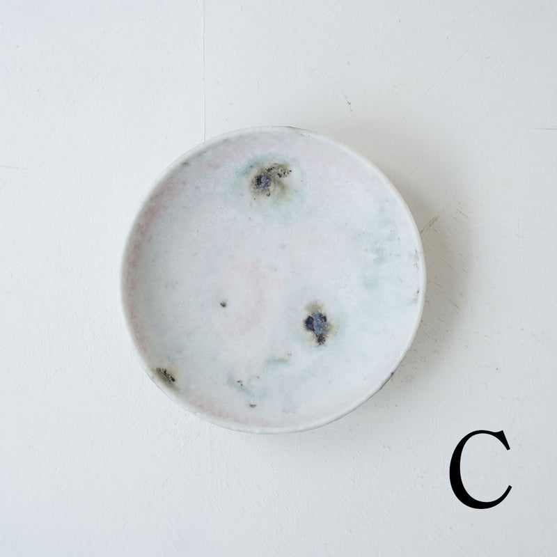 ごま塩手 小皿(Φ110)