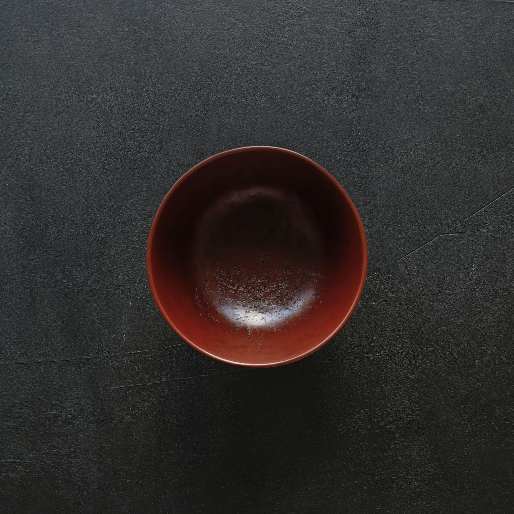 26-AS-5  Tsuzumi-wan (Tsuzumi-shaped Small Bowl) – Red