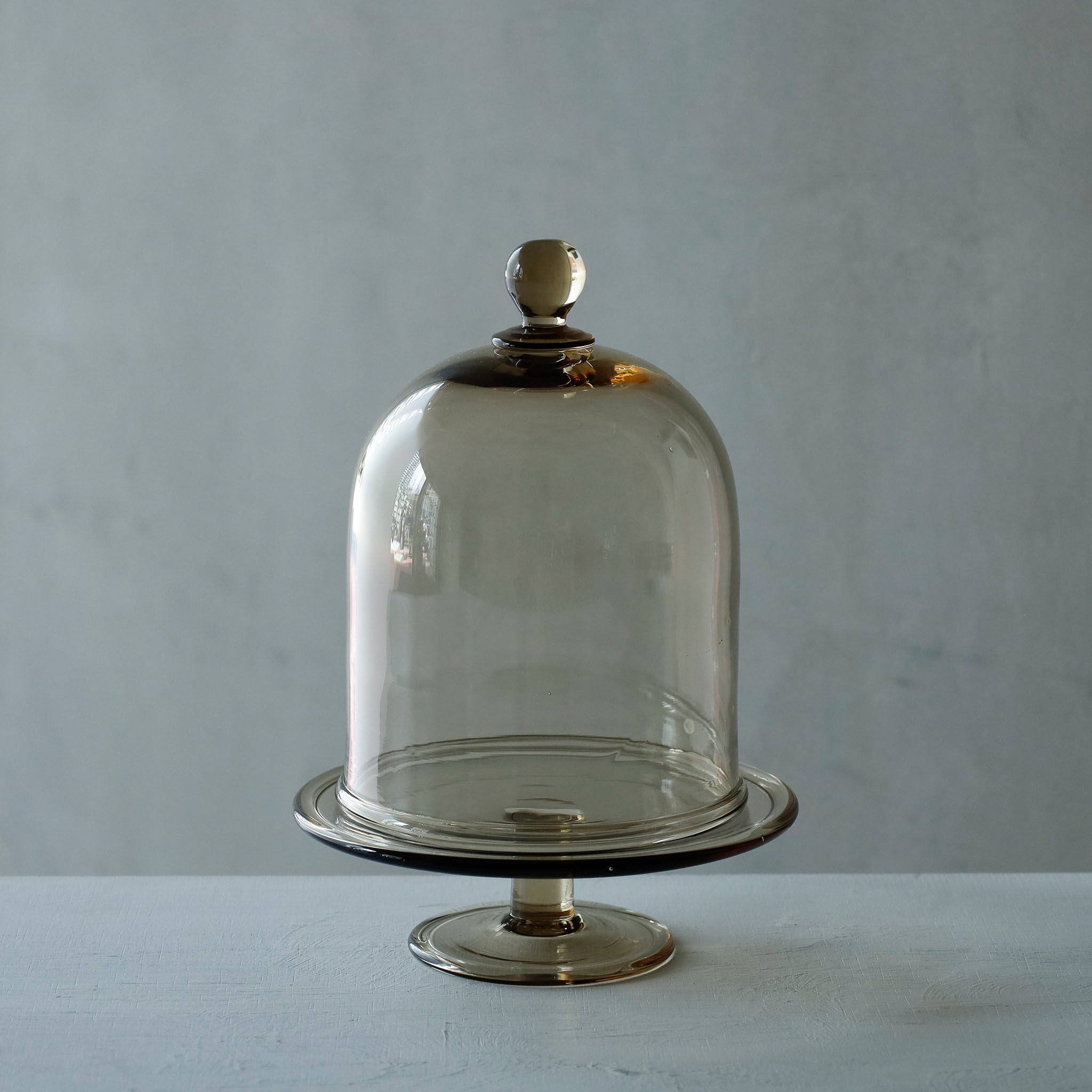 ●26-TE-93 Glass Dome (S) AMBER