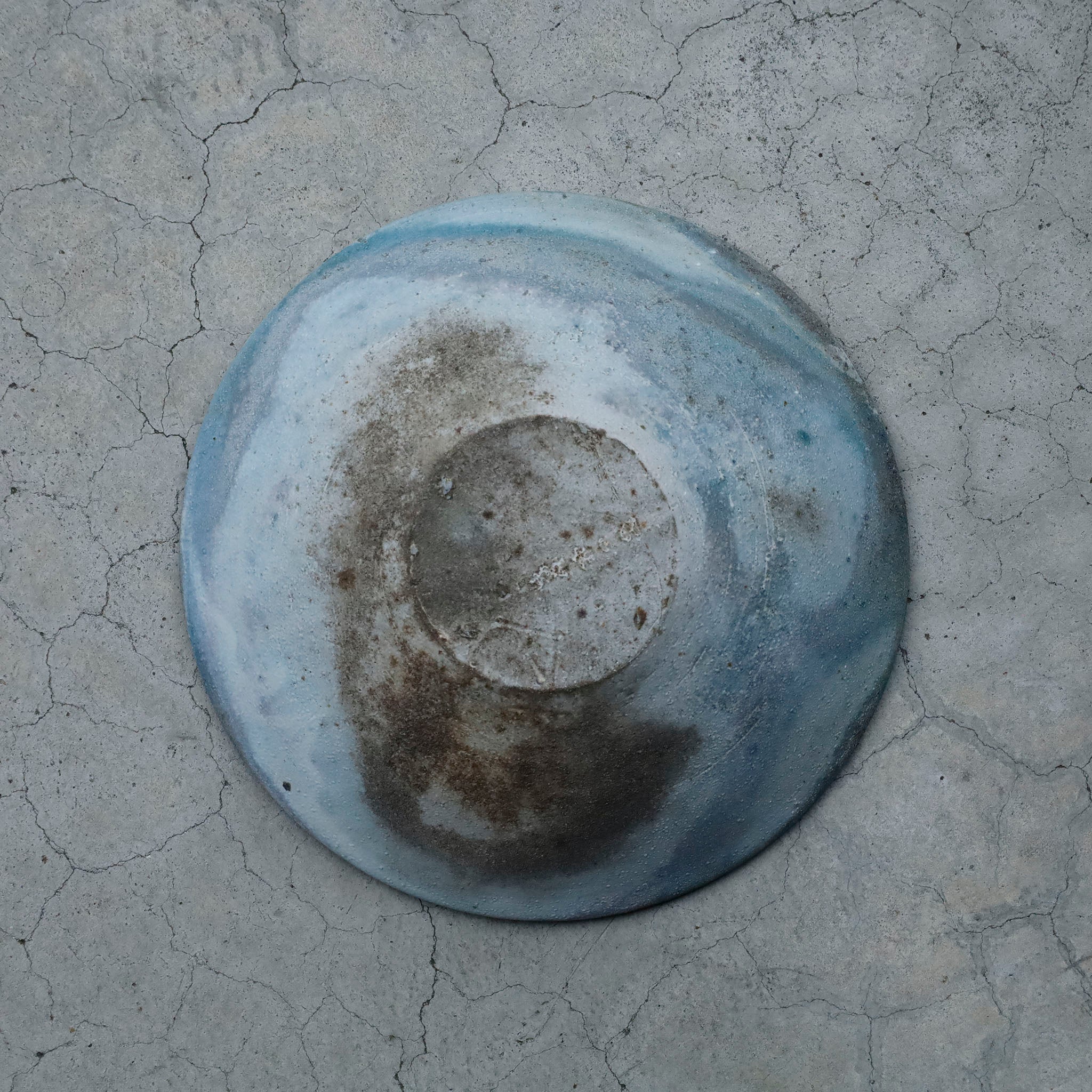 Etsuji Noguchi White Rust, Large Bowl (approx. 24cm)　B