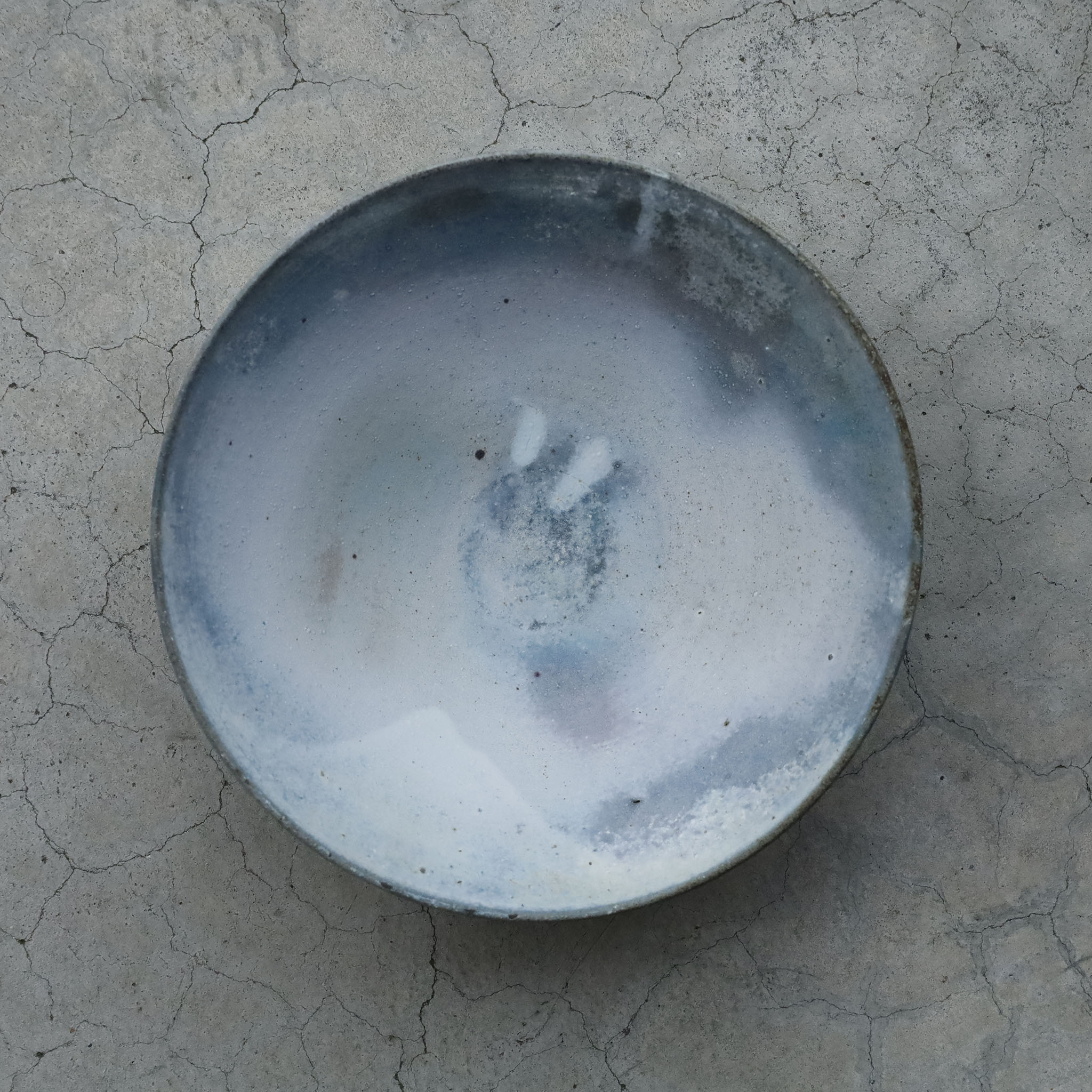 Etsuji Noguchi White Rust, Large Bowl (approx. 24cm)　C
